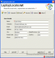 LaptopLocate.net screenshot